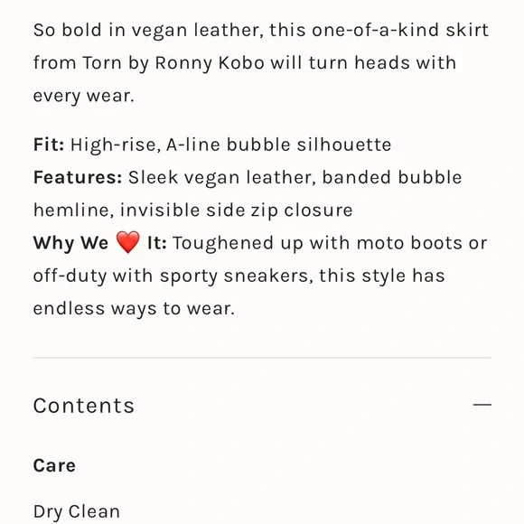 Free people BNWT sz Med Torn by Ronny Kobo Paloma Skirt Merlot 
DARK MERLOT - Picture 4 of 10